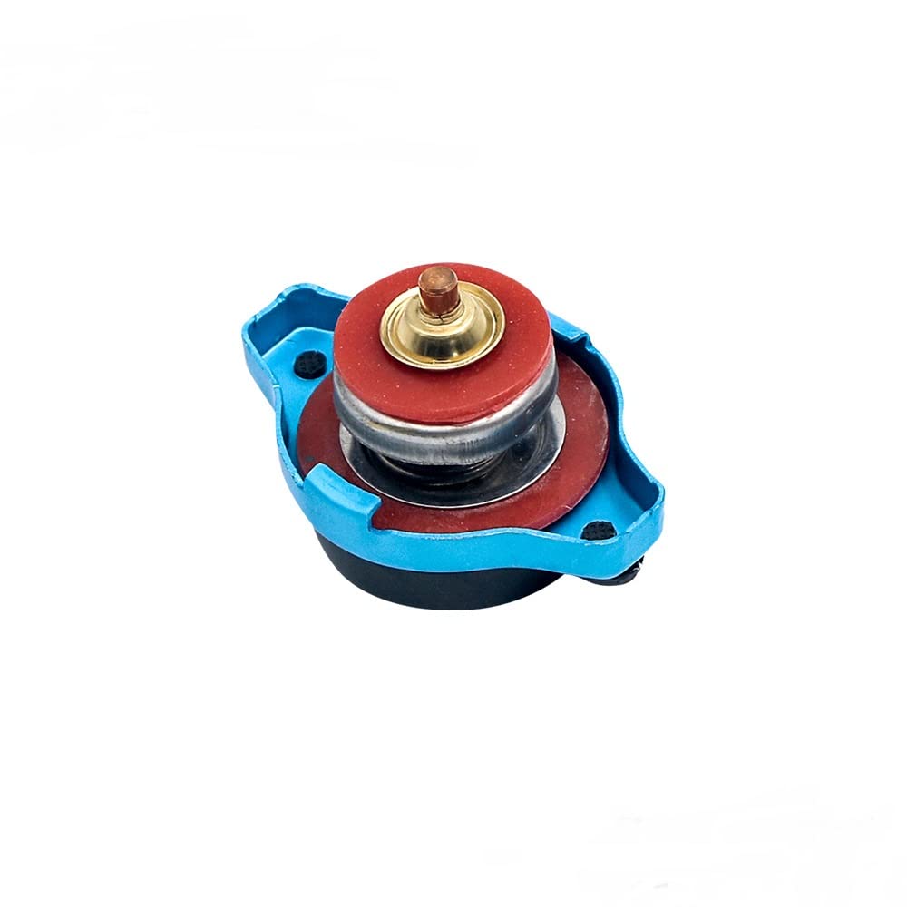 Car Thermostatic Gauge Radiator Cap 1.1 bar Big Head Water Temp Meter