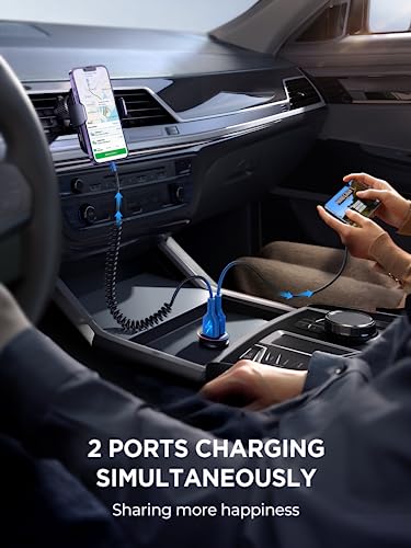 Joyroom JR-CCN03 Car Charger,Joyroom 4.8A Car Phone Charger All Metal thumb #5