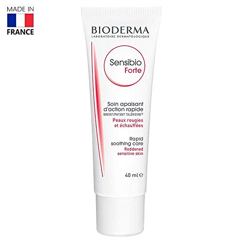 Bioderma - Sensibio - Forte Cream - Visible Redness Reducing Cream - Skin Soothing and Moisturizing - for Sensitive Skin - 1.33 fl.oz.