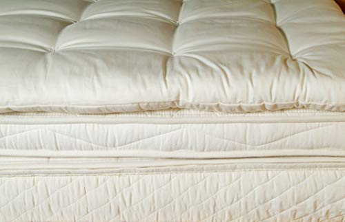 Holy Lamb Organics Cal King Ultimate Quilted Mattress Topper