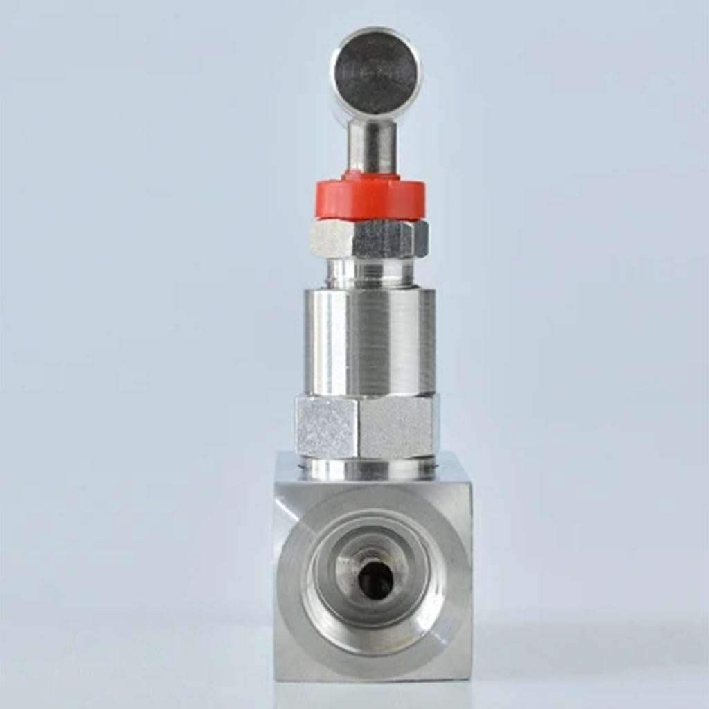 1 Pcs 1/4" 3/8" 1/2" 3/4" 1" Femelle Haute Pression en Acier Inoxydable 304 Vanne À Pointeau D'arrêt J13-320P Contrôle De Débit De Grue(3/4")