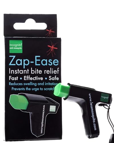 Incognito Zap Ease libre de químicos, seguro, no tóxico, ligero y portátil, ideal para actividades al aire libre