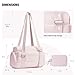 ROULENS Small Gym Bag for Women 2 Set Mini Gym Duffle Bag with Wet Compartment and Coin Wallet, Gym Tote Bag for Workout/Sport/Travel