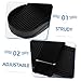 BESPORTBLE 1pair Versatile Rowing Machine Pedals Foot Plates for Indoor Fitness Easy Installation Non-Slip Design Compatible Rowing Machines and Exercise Bikes