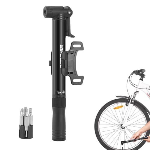Pompe à pneu de vélo haute pression pour réparer rapidement sur route