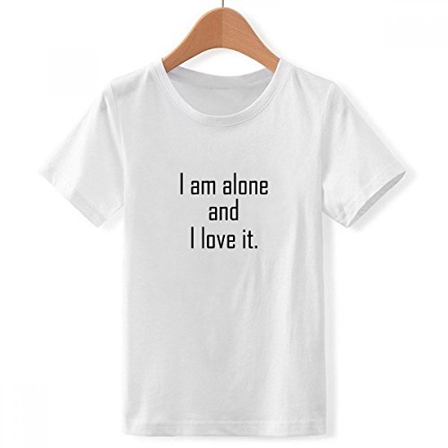 T-shirt blanc ras du cou à motif multicolore résistant pour un usage quotidien