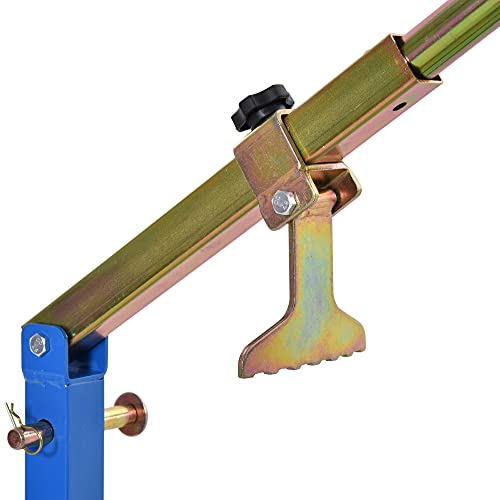 DURHAND Motorcycle Tire Changing Stand Durable Steel Machine with Adjustable Bead Popper and Leverage Handle for 16\" - 24\" Multi Size