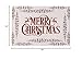 AMIDA Merry Christmas Gift Doormats with Words and Reindeers Entryway Rugs 2'x3' for Home Decoration Indoor Outdoor Beige Anti Slip Backing Machine Washable
