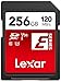 Produktbild Lexar SD Karte 256 GB, SD Card 256GB SDXC Speicherkarte bis zu 120 MB/s lesen, bis zu 45 MB/s Schreiben, UHS-I, U3, V30, C10, Full-HD und 4K UHD