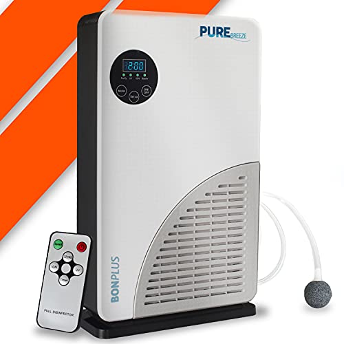 Bonplus BP Purificador de Aire Portátil, Limpiador de Aire, Filtro HEPA, Filtro de Carbón Activado, Filtro Fotocatalizador, Purificación del Aire 99,9%