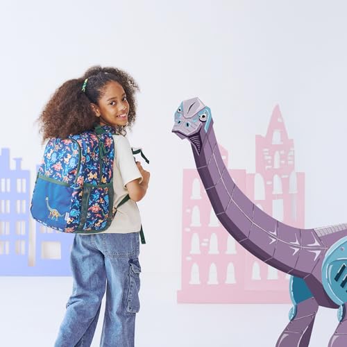 Image of ZOOKEEPER School Bag for Boys & Girls 5-7 Years Lightweight Water-Resistant Kids Backpack Durable, Comfortable & Cute Design for School & Outdoor Activities (Medium, 17L)