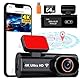 4K Dashcam Auto WiFi Autokamera mit 64GB Karte App Nachtsicht Loop-Aufnahme G-Sensor 24h Parkmodus Flip Spiegel 170°Weitwinkel (K6 Front Camera)