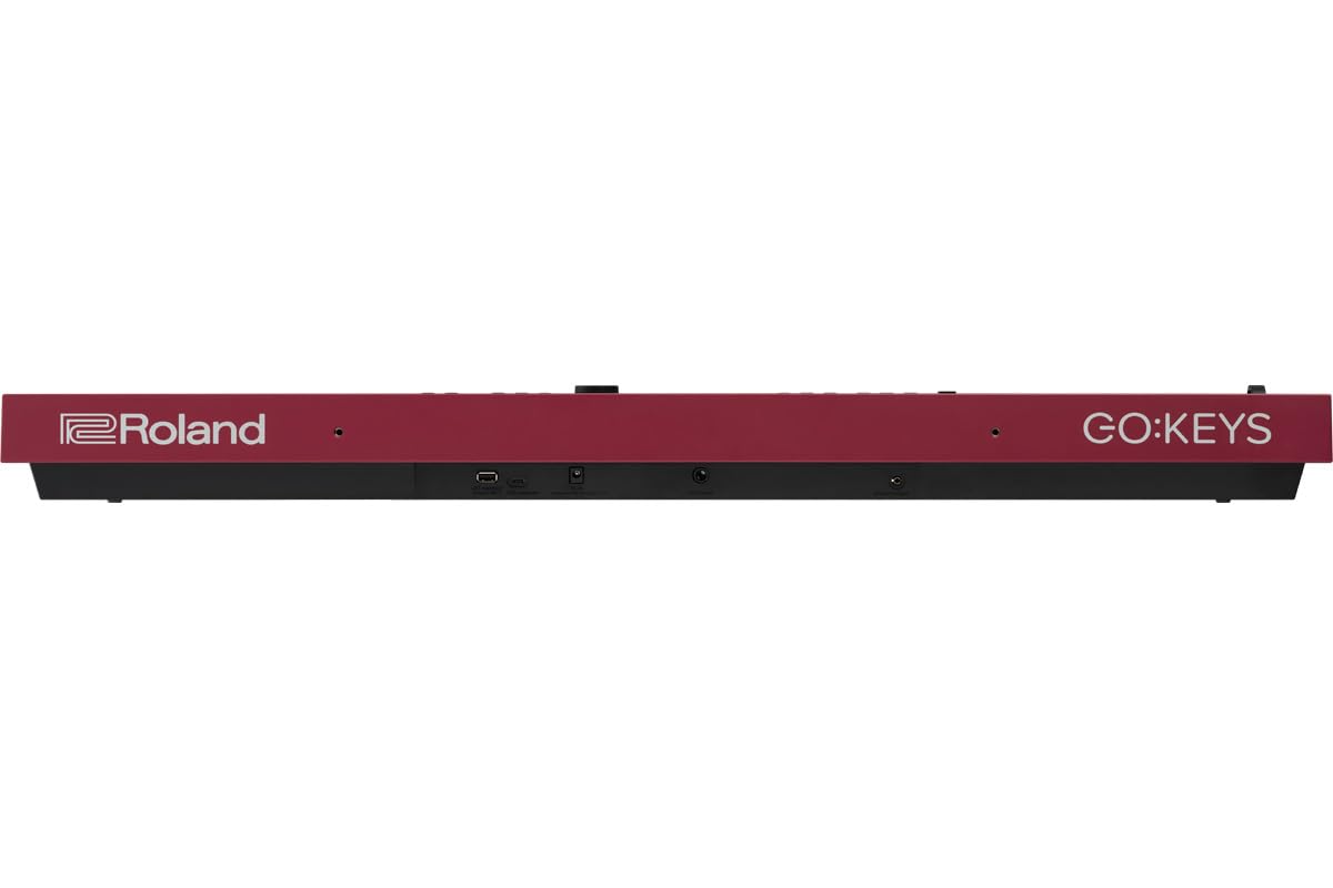 Roland GOKEYS3 ダークレッド　サスティンペダル付 Roland GO:KEYS3 RD ダークレッド ポータブルキーボード 61鍵盤