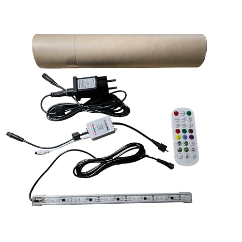 Köhko Meervoudige LED-verlichting strip 60 cm waterdicht voor waterval 60 cm kleurrijk