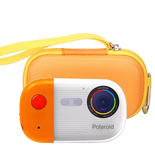 Mchoi Capa rígida e portátil serve para câmera subaquática Polaroid 18mp 4K UHD, apenas capa