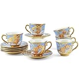 Convient pour plusieurs boissons, que ce soit du thé floral, du café, du thé en sachet ou du thé aux fruits secs, ce service à thé en porcelaine répondra à tous vos besoins de consommation de thé