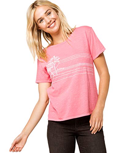 Billabong Women's Best Of Times T-Shirt Pink Large/12