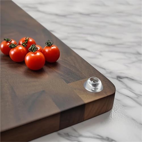 Planche à découper en noyer optimisée pour préparation des aliments