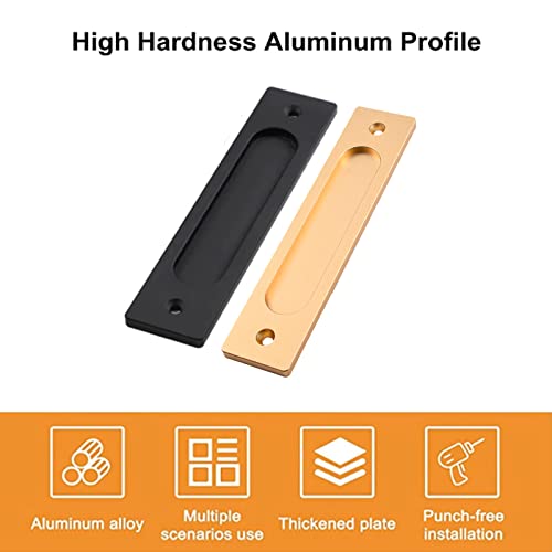 MOROBOR Rectangular Recessed Sliding Door Pulls - Image 3