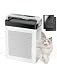 Cypcat Luftreiniger mit Aktivkohlefilter, Doppel-Ansaugung, CADR 300 m³/h
