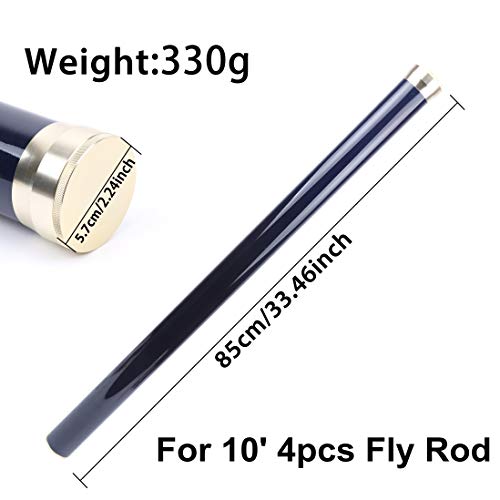 M MAXIMUMCATCH Carbon Fiber Fly Fishing Rod Case #TOP7