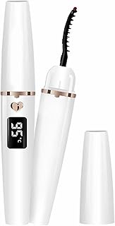 Heated Eyelash Curlers Lash Curler：Updated Model Electric Eyelash Curlers, Rechargeable Lash Curler with Eyelash Comb for Quick Natural Curling Makeup for Women