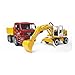Bruder Man TGA Construction Truck and Liebherr Excavator