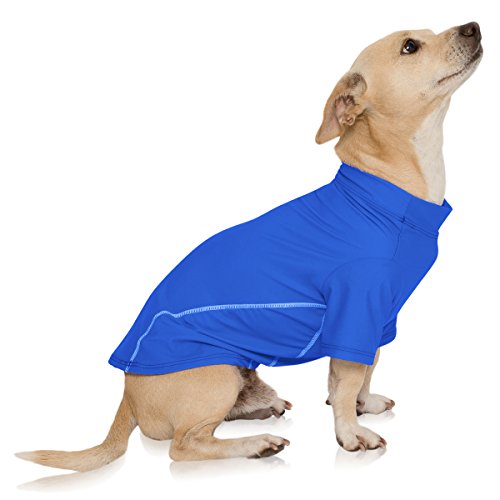 PlayaPup Dog Sun Shirt (UPF 50+), Blue, X-Small - Thumbnail 3