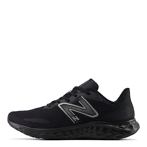 New Balance New Balance Men's Fresh Foam Arishi V4 Slip-Resistant Running Shoe, Black/Black Metallic/Black, 7 W