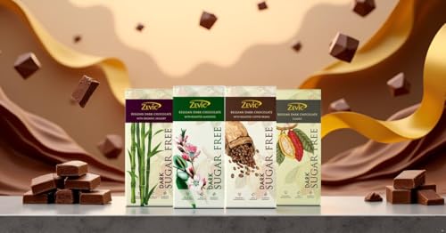 ZEVIC Store ZEVIC Sugar Free Dark Pack of 4 · 40 g (160 g total) - Image 6