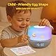 Mewaii Weißes Rausch-Soundmaschine für Schlaf – Baby-Soundmaschine mit kostenloser App, 360 RGB Licht, Sonnenaufgang-Wachmodus, Schlafsoother für Erwachsene & Kinder, Baby-Essentials für Neugeborene