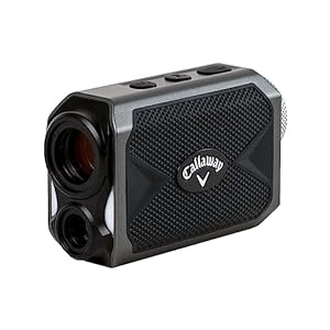 Callaway Micro Pro Golf Laser Rangefinder -Ultra Compact and Rechargeable with Magnetic Cart Mount