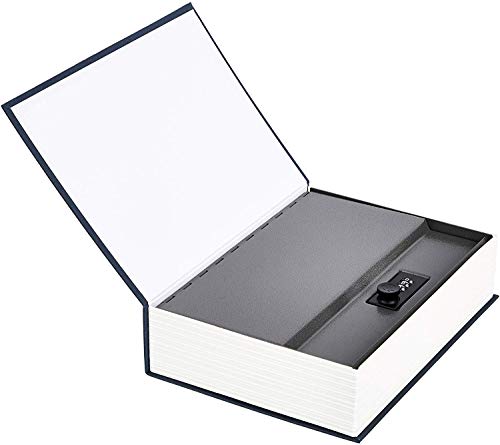 Image of Vajin Book locker Safe Dictionary Style Iron Locker Jewellery Box, Great for Storing Money, Locker Vault Box, Secret Book Safe with 2 Keys for Office & Home