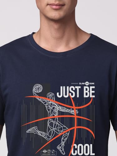 Image of ADRO 100% Cotton Lycra Tshirts for Men Combo Pack of 3 | Regular Fit | Printed T Shirt | Round Neck Half Sleeve| Mens Tshirts