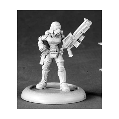 Reaper Miniatures 50146 Female Nova Corp Officer figurine haute précision