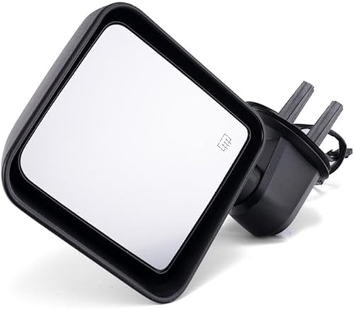 Miniatura 4 de Espejo de puerta para Jeep Wrangler JK 2015 2016 2017 2018 lado del conductor  Potencia  Calentado  Plegado manual  Texturizado  68249847AD,
