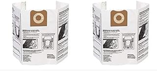 Ridgid VF3502 High Efficiency, Dry Pickup Dust Bags for 12-16 Gallon Ridgid Wet/Dry Vacuums (2 X Pack of 2)