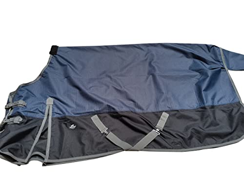 Tgw Riding Comfitec Essential Standard Neck Horse Turnout Sheet 1200D Waterproof And Breathable Horse Rain Sheet More Colors Lite (80“, Indigo) #TOP1