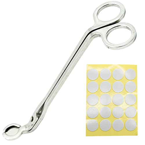 SZXMDKH Kerzendocht-Trimmer, Edelstahl-Dochtknipser, Dochtschneider, Dochtschere, Öllampe,...