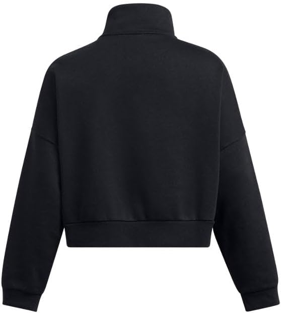 Under Armour Womens UA Icon Fleece Oversized Half Zip Sweatshirt - Ultra Soft Warmth