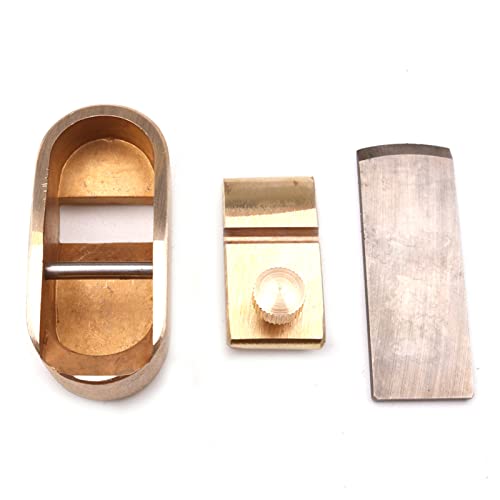 Henniu Cortador de plano de carpintaria de sola curva convexa Latão Luthier Ferramenta para violino