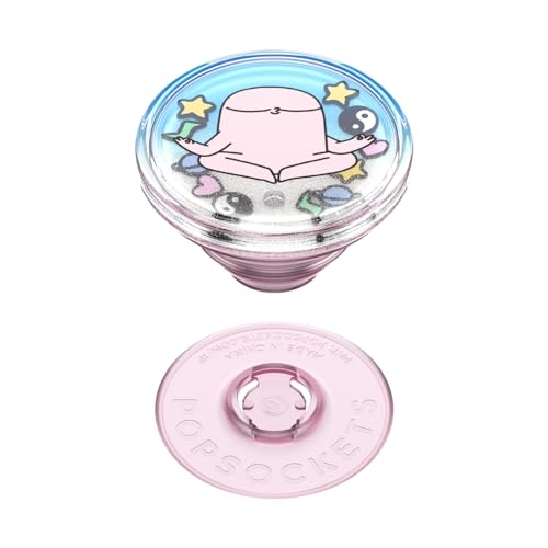 Image of ​​​​PopSockets Phone Grip with Expanding Kickstand, Ketnipz - Tidepool Zen Bean