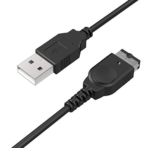 Image of Funturbo GBA SP Charger Cable, Gameboy Advance SP Charging Cord NDS Charger Cord for Original Nintendo DS USB & Power Cable 3.9 ft (2 Pack)