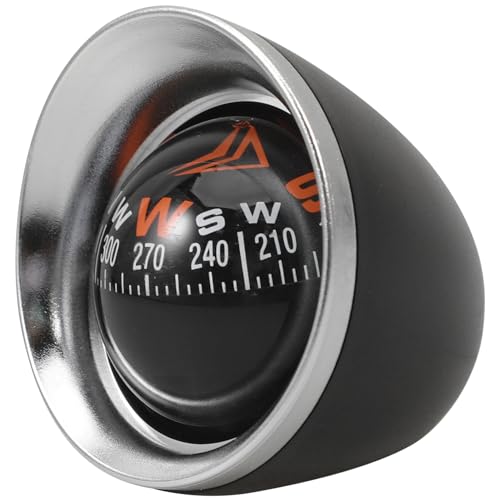 BESPORTBLE Car Dashboard Compass Auto Compass Vehicle Navigation Tool Sturdy Abs Acrylic Easy Install Dash Mount