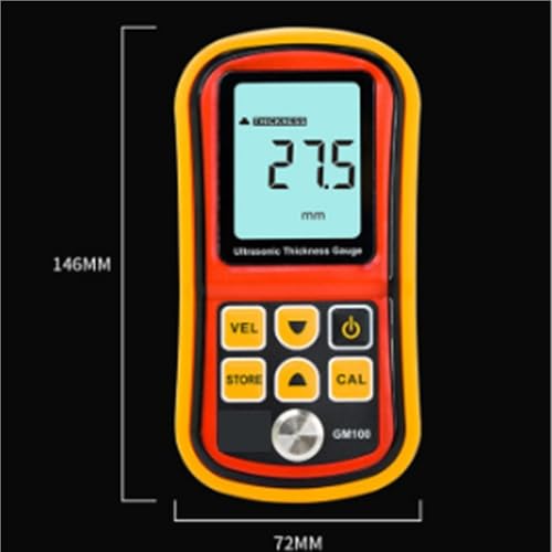 Calibrador ultrasónico de grosor GM100 1.2-225mm miniatura 5