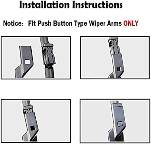 Spazzole tergicristallo anteriori, per Peugeot 208...