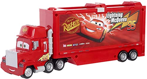 Disney and Pixar Cars Track Talkers Chat & Haul Mack Vehicle, 17-inch Talking Movie Toy Truck with Lights & Sounds, Gift for Kids & Collectors Ages 3 Years Old & Up