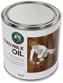 Fiddes Hard Wax Oil - Clear Satin 1ltr by Fiddes