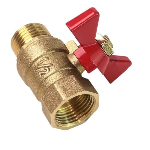 Vanne boisseau spherique laiton DN20 compacte pour isoler circuit eau - 6