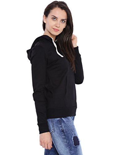 Image of PINACOLADA Women Black Hoodie